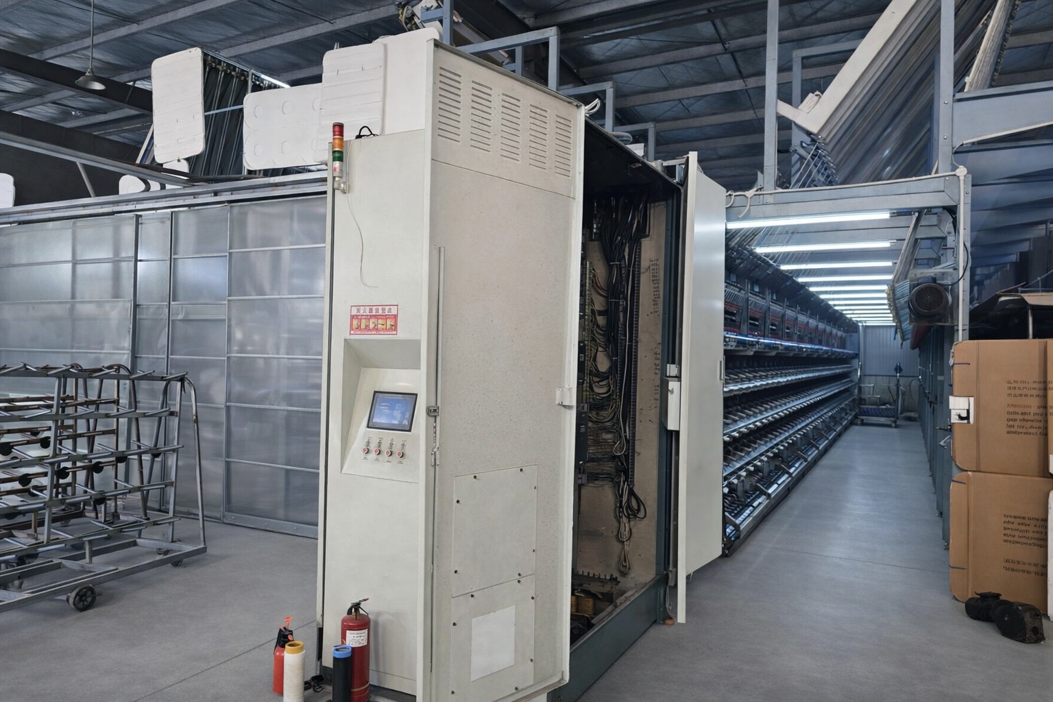 Usine de texturation textile